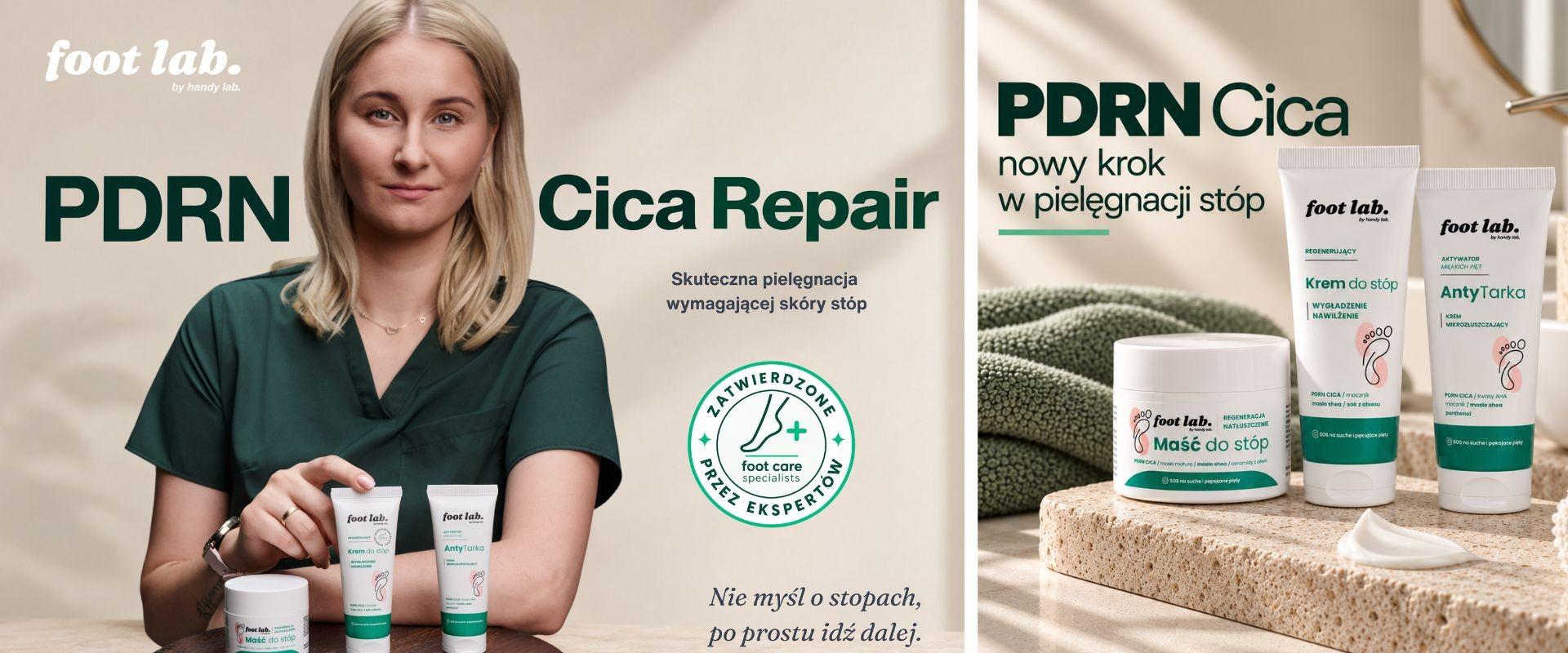foot lab. wprowadza serię PDRN CICA Repair do pielęgnacji stóp